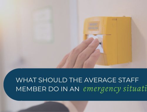 What staff should do in emergency situations?