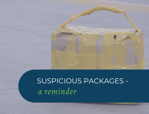 Suspicious Packages – A Reminder