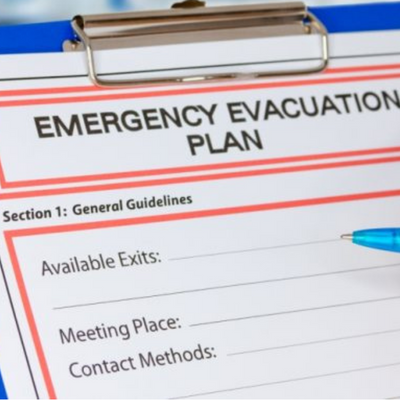 emergency evacuation plan