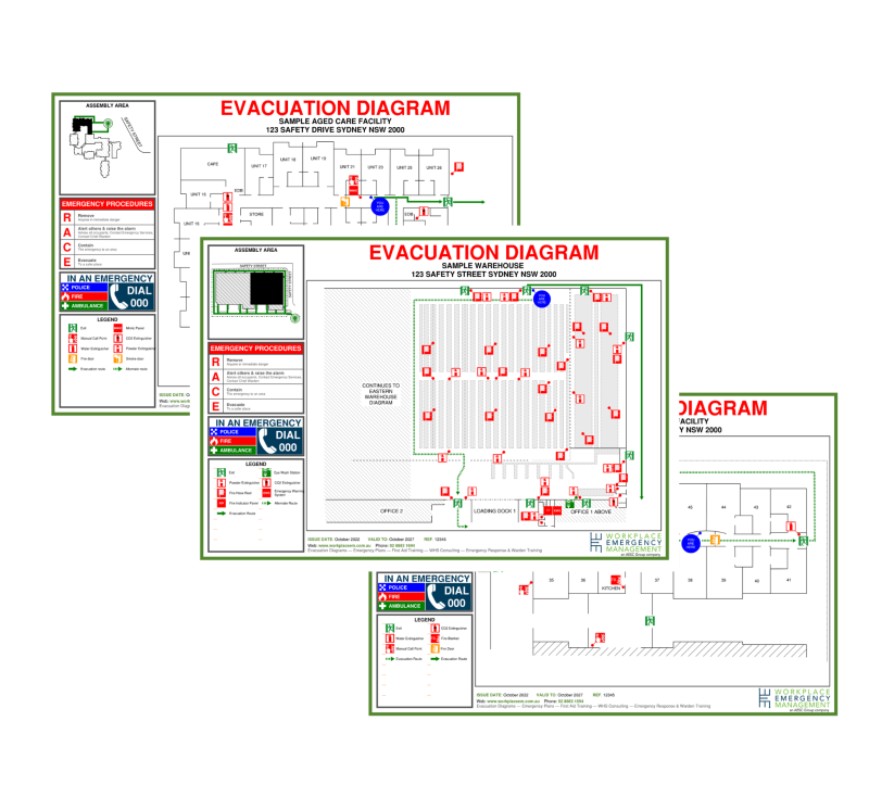 Emergency Evacuation Diagrams | WEM