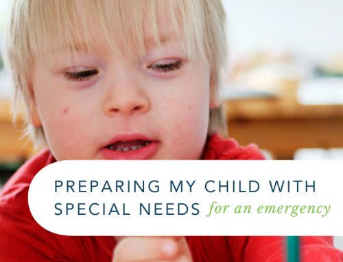 Preparing my Child with Special Needs for an Emergency