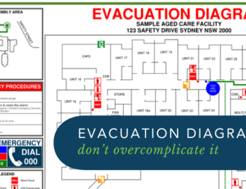 Evacuation Diagrams – Don’t Overcomplicate It